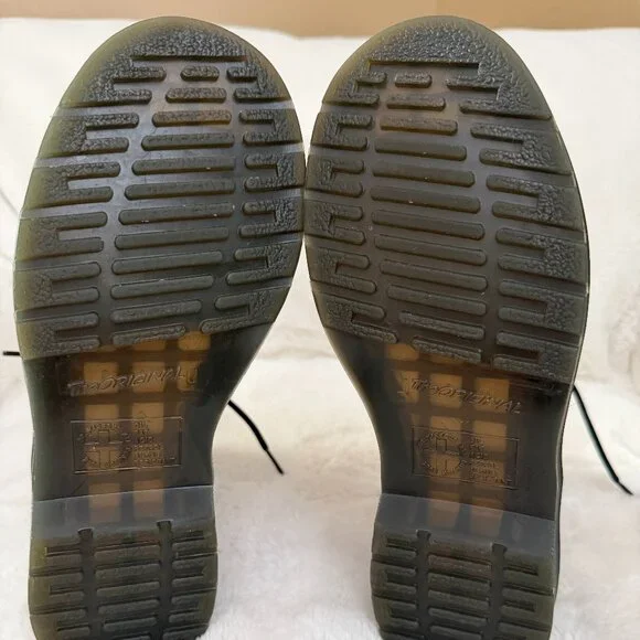 Dr. Martens 1460 Pascal Floral Lace‑Up Boots Women's Black Floral Leather Size:6 - Picture 11 of 14